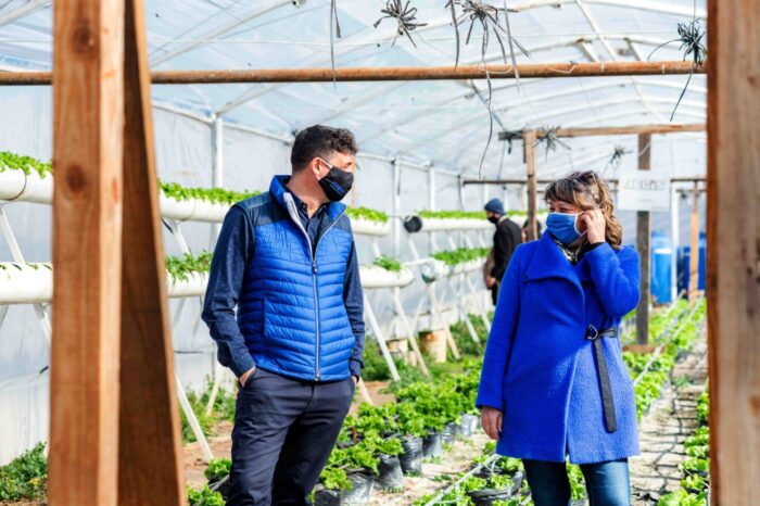 Convenio para fortalecer la producción agrícola provincial