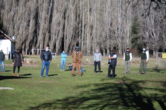 El Parque Nacional Lanín trabaja en conjunto por la seguridad en Quila Quina