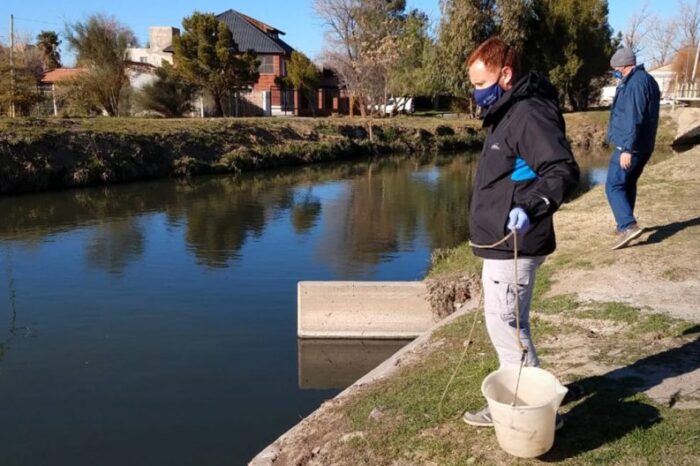 Campaña de monitoreo de la calidad de agua del Arroyo Durán