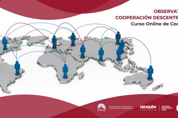Convocan al curso online en Cooperación Descentralizada