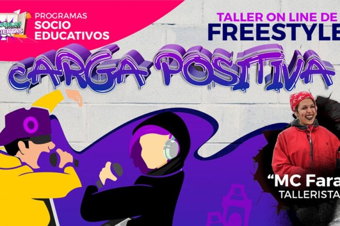 Invitan a participar del taller on-line de Freestyle Carga Positiva