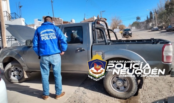 Secuestran camioneta requerida por la Justicia de La Pampa