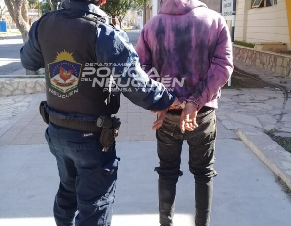 Capturan en Centenario un sujeto con pedido de captura por parte de la Justicia