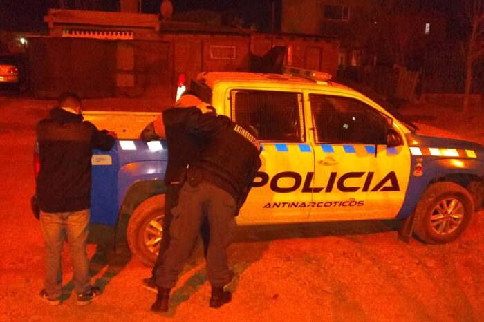 Antinarcóticos: realiza operativos preventivos en la capital neuquina