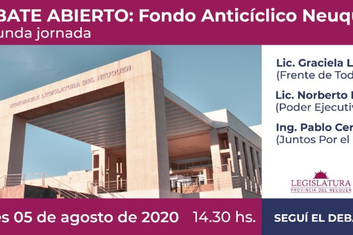 Segunda jornada del ciclo “Debate abierto: Fondo Anticíclico Neuquén”
