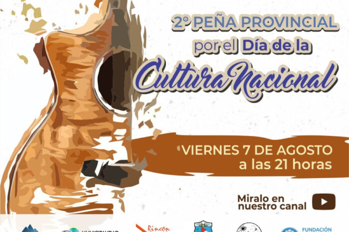 Se celebra este viernes la 2° Peña Provincial por el Día de la Cultura Nacional