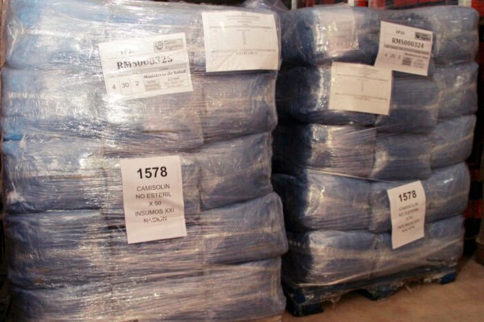 La Provincia recibió cerca de 126 mil insumos de bioseguridad enviados por Nación
