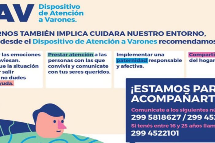 El Dispositivo de Atención a Varones garantiza la atención en pandemia
