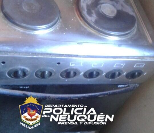 Tras pesquisa policial y allanamiento logran recuperar una cocina robada