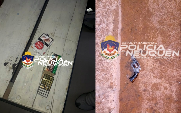 Cuatro sujetos demorados, un arma de fuego, municiones y una camioneta secuestrada