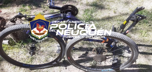 Policía recuperó una bicicleta y notebook robadas