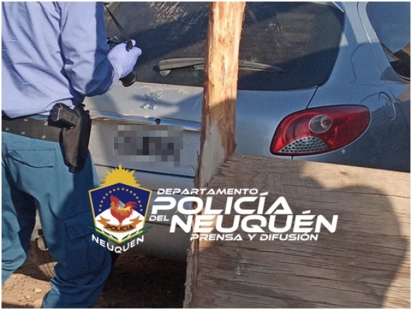 Allanamiento permitió el secuestro de un vehículo y varias autopartes
