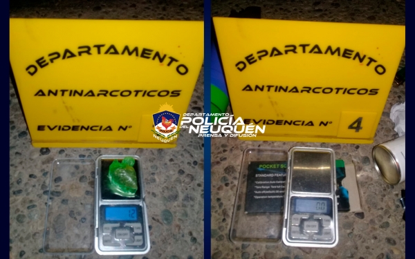 Dos jóvenes fueron demorados con droga en su poder y transgredir el Art. 205
