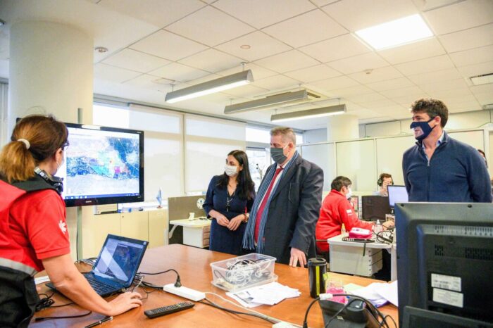 “Veo que tienen un sistema eficiente para darle respuesta a la emergencia"