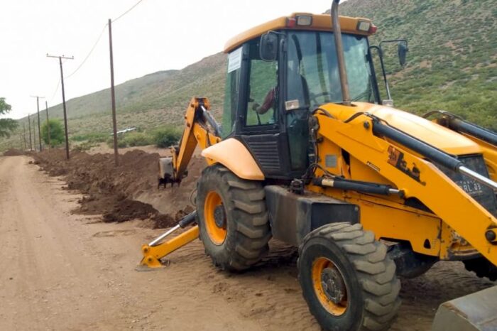 Está por finalizar la obra de extensión de la red de gas para diez familias de Varvarco-Invernada Vieja