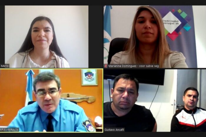 Merlo, Domínguez y Peralta dieron inicio a las reuniones con vecinalistas por temas de seguridad