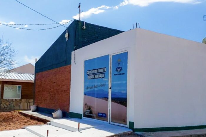 Aguada San Roque: nueva sala de atención al público