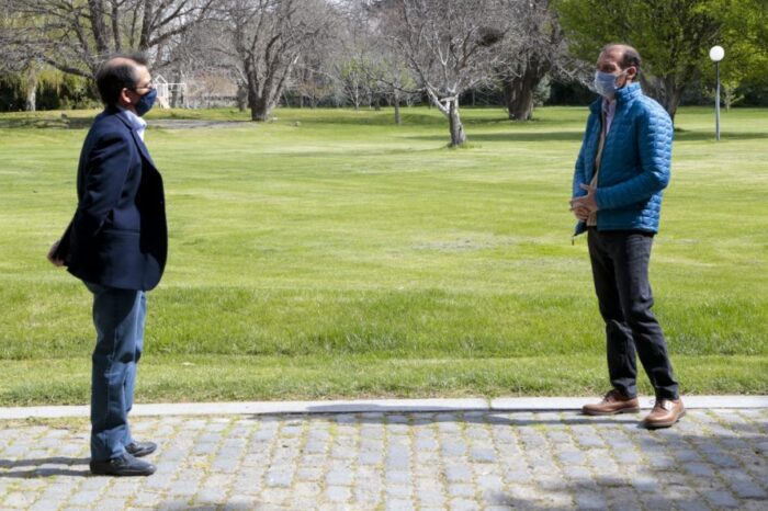 Gobernador e intendente abordaron la situación sanitaria de Plaza Huincul