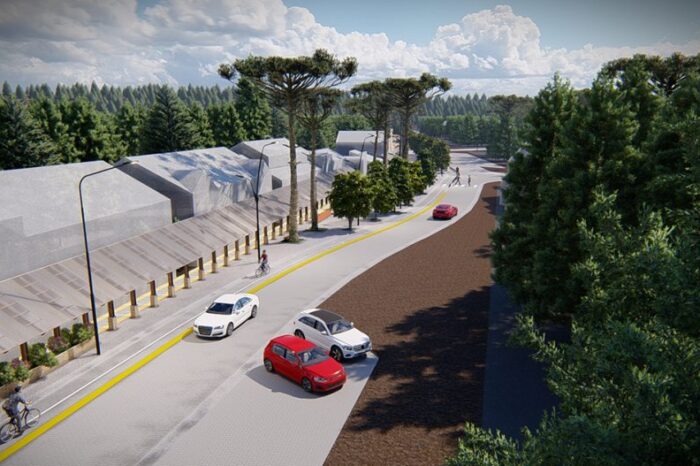 Así es el Proyecto Integral que cambiará el centro comercial de Villa Pehuenia