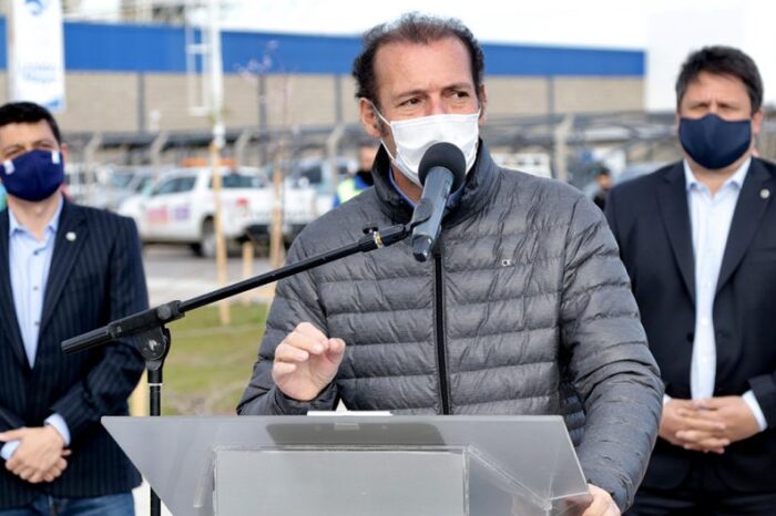 Gutiérrez y Gaido inauguraron el Parque Lineal Unión de Mayo