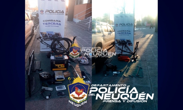 Rápido accionar policial frustró el robo en una vivienda en el oeste neuquino