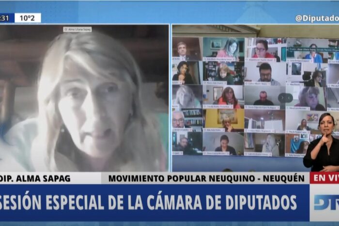 Diputada Alma Sapag: “Sería bueno que se dieran un baño de humildad caminando entre la gente y que vengan con propuestas superadoras”