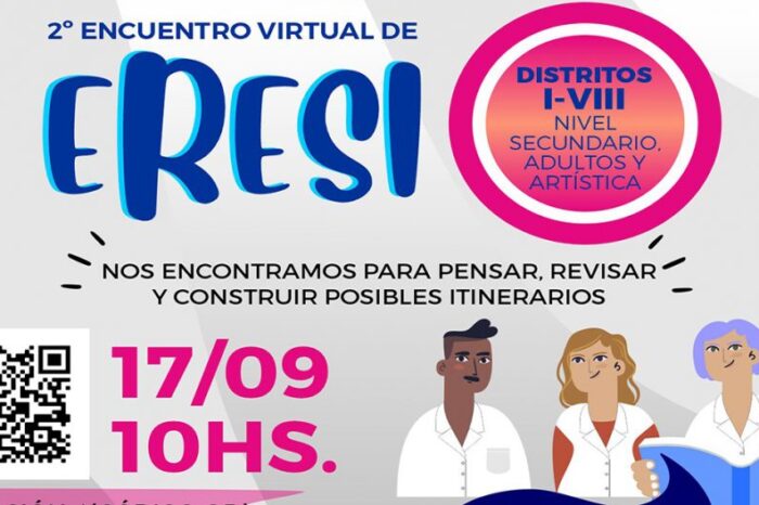Segundo encuentro virtual con docentes de equipos referentes de ESI