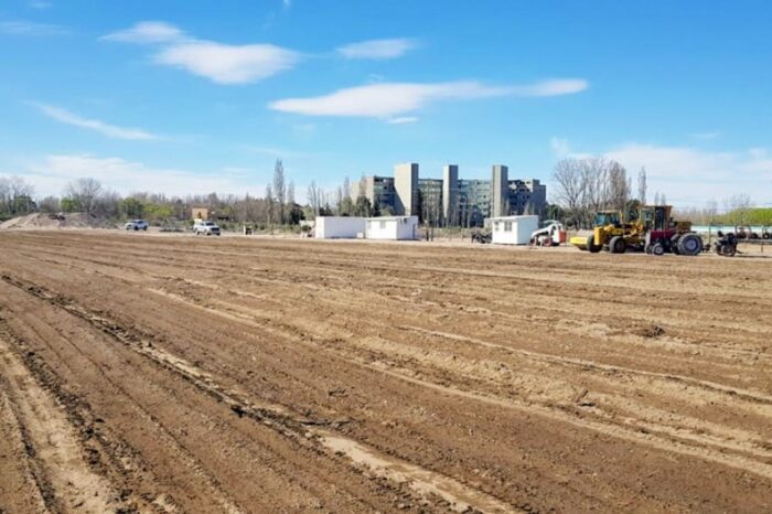 Comenzó la obra del centro de exposiciones y convenciones de Neuquén