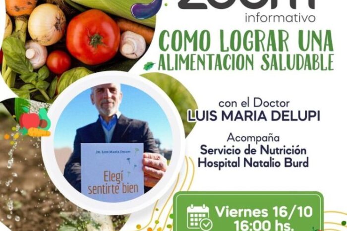 ZOOM informativo sobre Alimentación Saludable