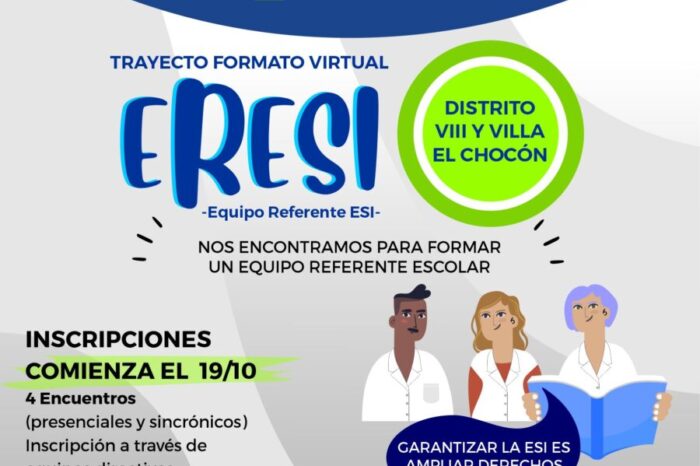 Nueva jornada masiva para la formación de referentes de ESI