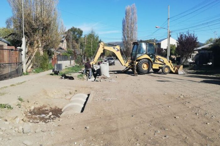 Junín de los Andes: Continúan las obras publicas