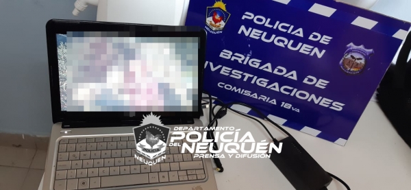 Policía recuperó una computadora robada que era anunciada por Facebook