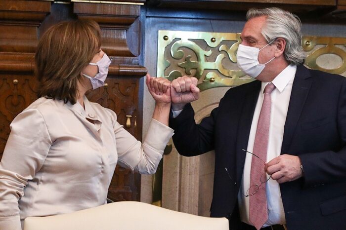Fernández acordó con Carreras la creación de una mesa de diálogo para resolver conflictos de tierras