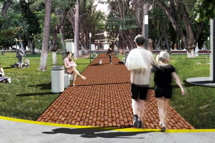 La Plaza San Martín de Centenario será completamente remodelada