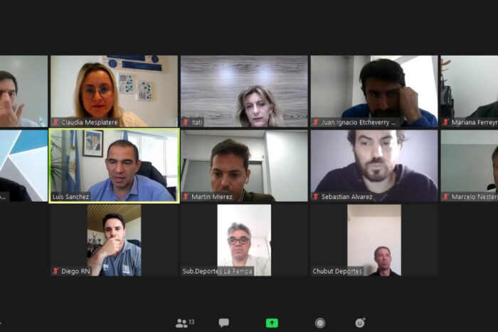 Dirigentes del Epade se reunieron con autoridades del Banco Santander