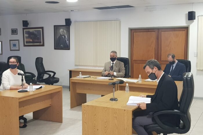 Se reunió el Jurado de Enjuiciamiento a Terán
