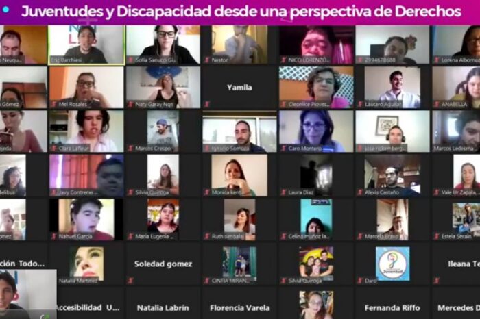 Culminó el ciclo de formación “Juventud y discapacidad” con la participación de más de 700 personas