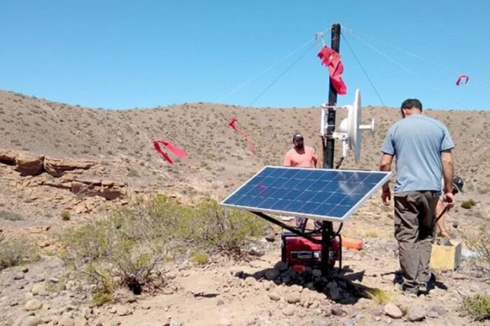 Nueva conexión de internet para Octavio Pico, El Sauce, Covunco Abajo y Quili Malal