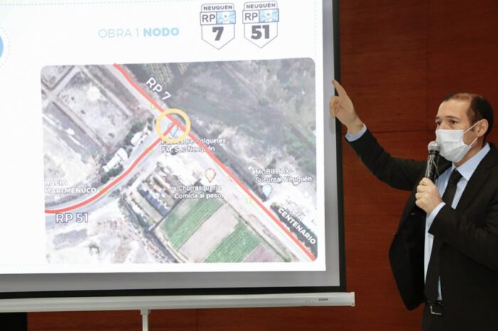 Comienza la obra de ampliación de traza entre Centenario y la ruta 51