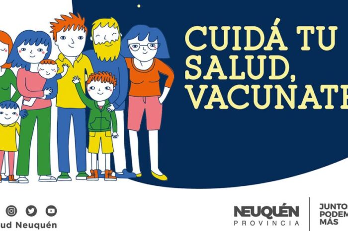 Salud continúa con la jornada de vacunación en la capital neuquina