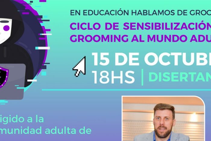 Educación inició el ciclo de sensibilización en grooming