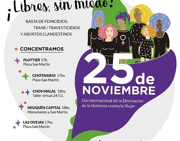 MuMaLa marcharan mañana bajo el lema "Libres, Sin Miedo"