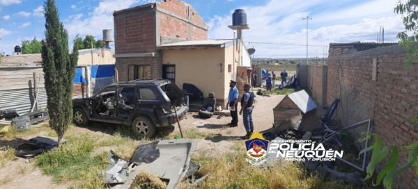 Allanamiento y recupero de una camioneta robada