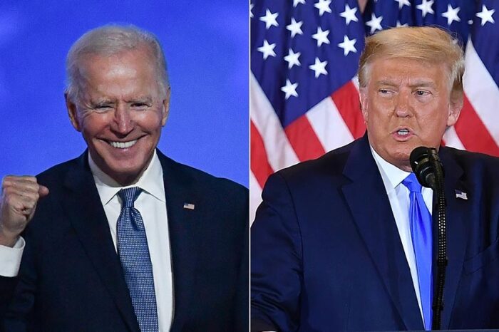 Biden suma 306 electores y Trump 232