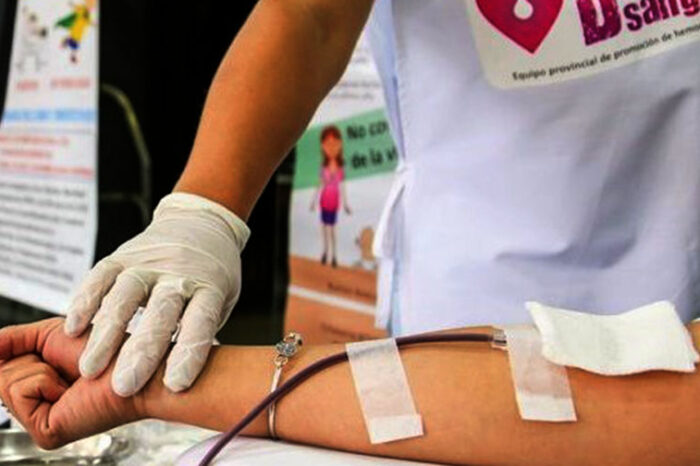 Continúan las colectas de sangre en la provincia