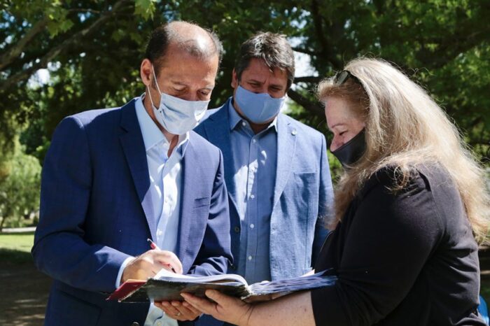 Presentaron el proyecto para la mejora de la plaza del barrio Río Grande