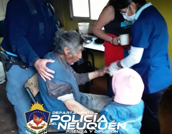 Un operativo de búsqueda permitió auxiliar a un poblador rural accidentado