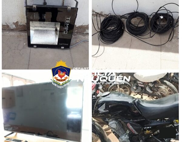 San Patricio del Chañar: Demoran a dos jóvenes por presunto robo de varios elementos