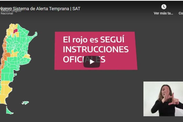 El nuevo Sistema de Alerta Temprana aportará información "más precisa y anticipada"