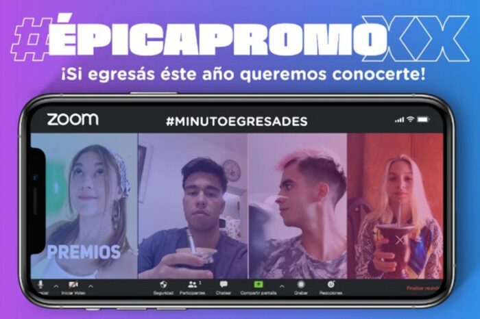 Lanzan #ÉpicaPromoXX un concurso para egresados del secundario